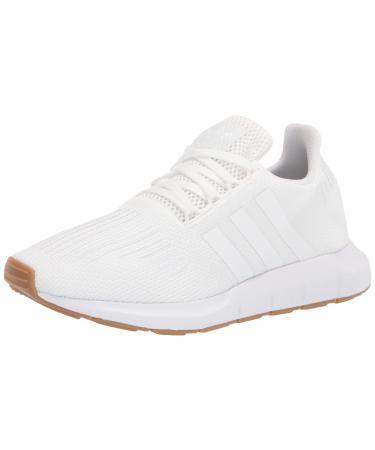 adidas Originals Men's Swift Run Hiking Shoe 10 White/White/Gum