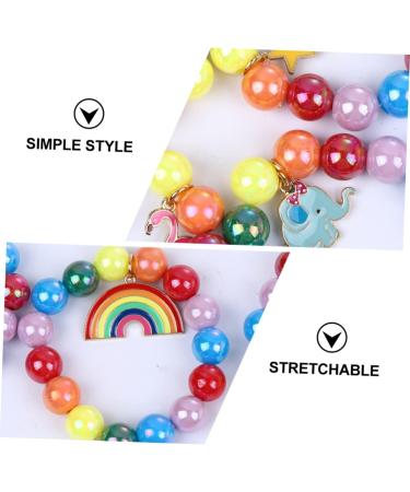 OSALADI Men Bracelets 9pcs Children's Bracelet Bracelets Women Jewelry Set Fashion Acrylic Gemstone Bracelet - Buy Online on GoSupps.com