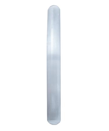 Selenite massage stick | Gemstone stylus 15 cm | Reflexology massage | Lebensquelle Plus