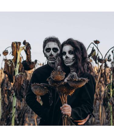 COKOHAPPY Black Skeleton Face Paint Cream - Halloween Party Cosplay SFX Makeup - 100g - Buy Online on GoSupps.com