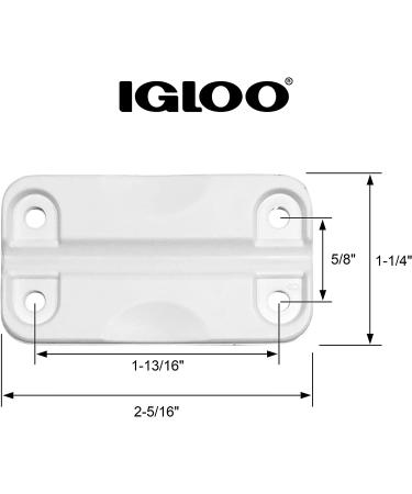 Igloo Cooler Plastic Hinges for Ice Chests (Set of 3) - Buy Online on GoSupps.com