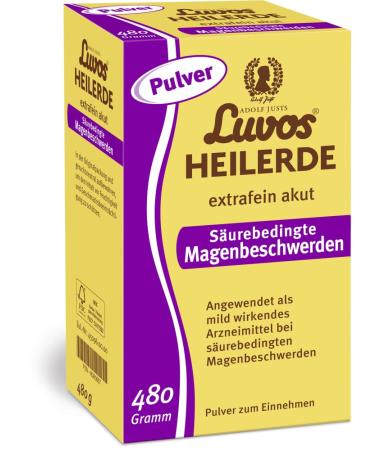 Luvos Healing earth extra fine acute 480 g 1