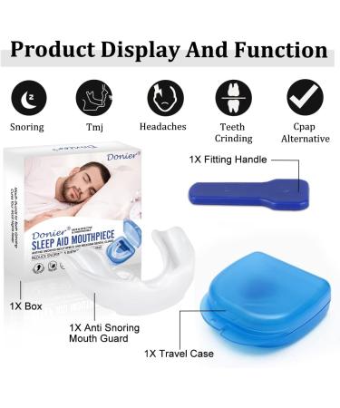 WagiSleep 2023 Stop Snoring Device - Anti Snore Stopper for Better Sleep - White - Buy Online on GoSupps.com
