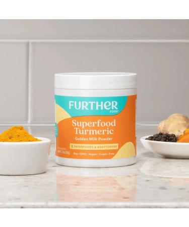 Further Food Superfood Turmeric 2.12 oz - Organic Anti-Inflammatory Supplement - Buy Online on GoSupps.com