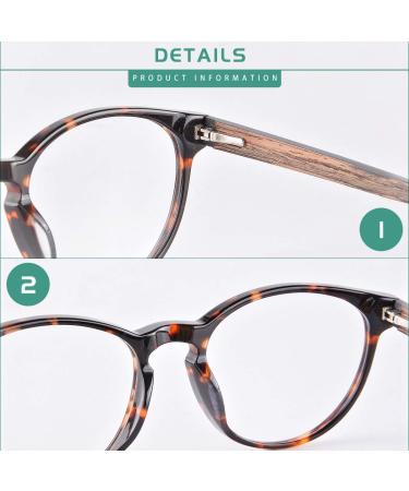 Buy BEZAX SH9016 Progressive Multifocus Eyeglasses | Stylish Acetate & Real Wood Frame | Senior Computer & Reading Glasses - International Shipping Available - Buy Online on GoSupps.com