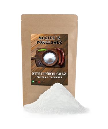 Moritz 900 g de sel de nitrite 0 4-0 5 % de nitrite de sodium I NPS Sel pour s cher/s cher les viandes et saucisses I Sel fin