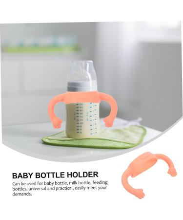Abaodam 2 Pcs Silicone Bottle Handle Milk Bottle Holder Soft Feeding Bottles Handles Feeding Bottles Holder Silicone Feeding Bottles Handle Silica Gel Wide Mouth Silicone Soft 14.00X5.00X5.00CM As Shown - Buy Online on GoSupps.com