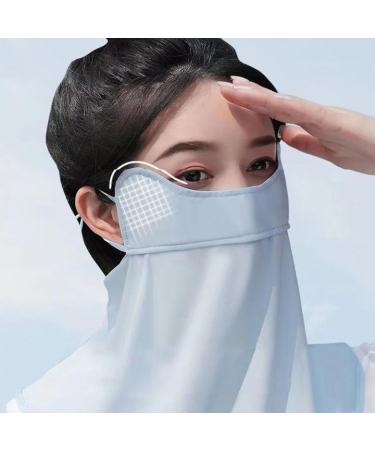 Beedozo Facial Cover for Sun Protection - Breathable UV Face Shield & Comfortable Cooling Necklace | Ideal for Outdoor Activities - Buy Online on GoSupps.com