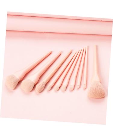 Shop Minkissy 10 Set Professional Makeup Brushes - Soft Pink Cosmetic Tools for Women - Buy Online on GoSupps.com