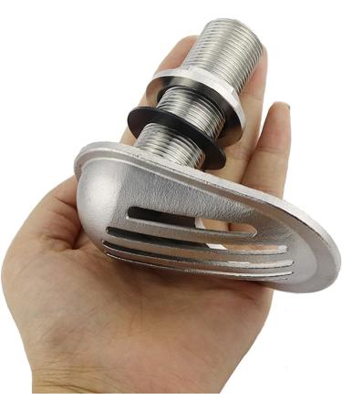 Marine Grade Stainless Steel 316 Boat Intake Strainer 3/4IN with Rubber Washer Gaskets - Buy Online on GoSupps.com