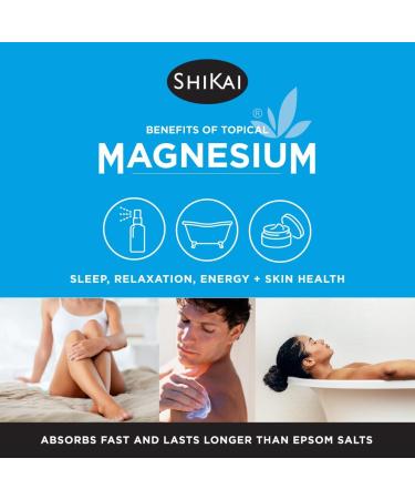 Buy ShiKai Magnesium Bath Flakes with Arnica (32 oz) - Soothing Bath Salt Soak for Muscle Pain Relief | International Shipping Available - Buy Online on GoSupps.com