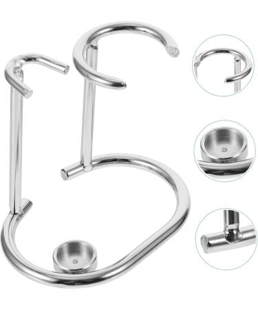 Angoily Steel Shaver Holder Set - Premium Men's Shaving Rack & Organizer for Perfect Shaving Experience - Buy Online on GoSupps.com