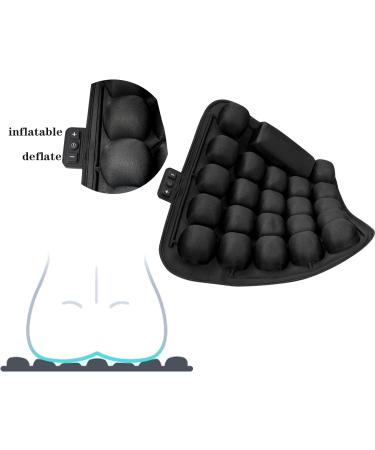 YUNYEUNG Electric Massage Wheelchair Cushions for Pressure Relief and Ulcer Prevention - Pain Relief Air Seat Cushion for Extended Sitting - Buy Online on GoSupps.com