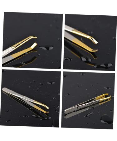 Beavorty Nose Hair Plucker Hair Removal Tool Slanted Tip Tweezers Clip Metal Handle Tweezer Hair Plucking Scissor Facial Hair Remover Hair Removal Tweezer Eyebrow Shaper Oblique tip Make up XXS Picture 1 - Buy Online on GoSupps.com