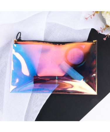 Tendycoco HOLOGY Makeup Bag | TPU Clear Travel & Home Cosmetic Organizer | Schiller Kosmetik Bag - Buy Online on GoSupps.com