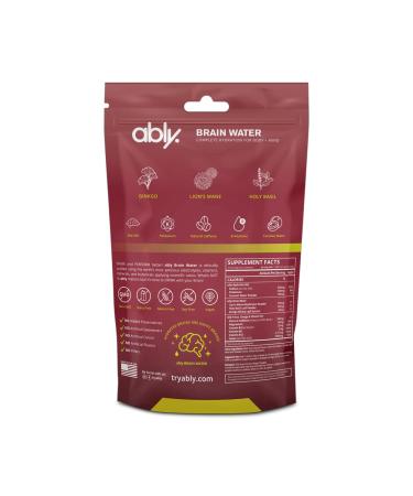 Buy Ably Brain Water - Pomegranate Lime | Refreshing & Healthy | Fast International Shipping - Buy Online on GoSupps.com