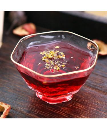 Sour Plum Soup Flower Tea Bags 100g (10g x 10 Packs) | Sweet & Sour Iced Summer Brew | Cold Brewed Triangle Tea Bag for Easy Summer Enjoyment - Buy Online on GoSupps.com