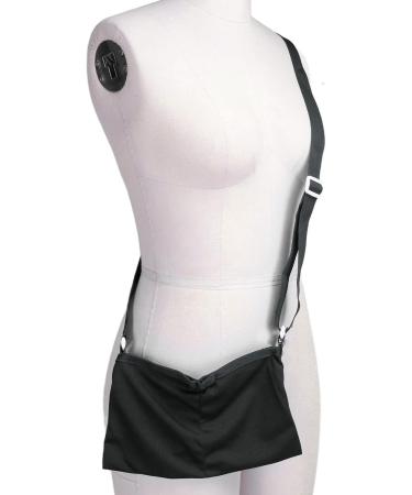 Buy Premium Drain Bags for Tummy Tuck Mastectomy & Ostomy | Adjustable Elastic Mesh Shower Pouch - Black - Buy Online on GoSupps.com