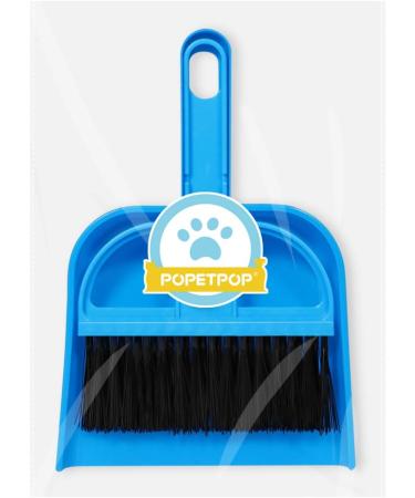 POPETPOP Mini Broom and Dustpan Set for Small Pets - Cage and Desk Cleaner - Random Color - Buy Online on GoSupps.com