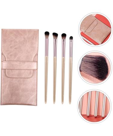 Baluue 1 4pcs Eye Makeup Brushes Blending Brush Kit Mini Brush Beauty Brush Eye Shade Brush Plastic Pink - Buy Online on GoSupps.com