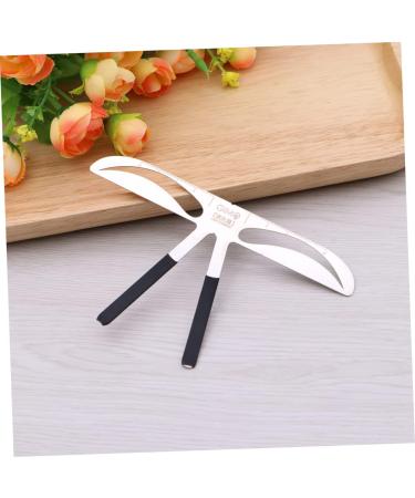 FOMIYES Eye Brow Shaping Kit Eyebrow Grooming Stencil Eyes Brow Stencils Mold Eyebrow Shape Balance Ruler - Buy Online on GoSupps.com