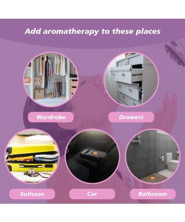 16PCs Shower Steamers Aromatherapy Gift Set for Women and Men - Stress Relief Shower Bombs - Perfect Gift for Her Birthday, Mother's Day, Christmas - Purple - Buy Online on GoSupps.com