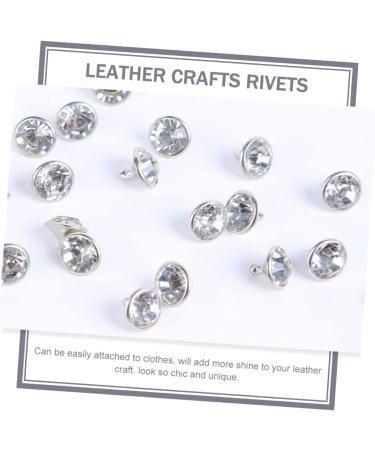 COHEALI 600 Sets Diamond Stud Rivets Jeans Jacket Diy Bag Rivets Leather Crafts Repair Rivets Belt Tack Spot As Shownx3pcs 0.8X0.8X1CMx3pcs - Buy Online on GoSupps.com