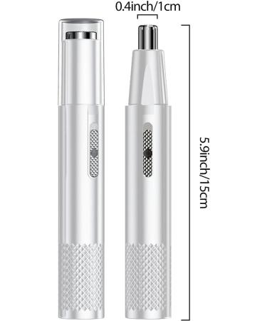 Setauoo Mens Nose Hair Remover Nose Hair Trimmer 2in1 for Face Beard Foot Hand Hair Easy Cleaning Nose Hair Trimmer Hair Device With White Nose + Razor - Buy Online on GoSupps.com