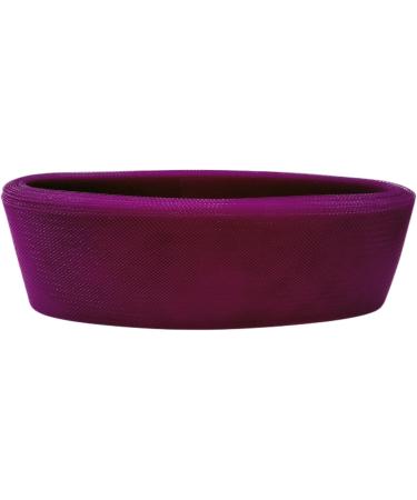 Abbaoww 4 Inch Wide Stiff Horsehair Braid - 25 Yards for Wedding Dress & Dance Gowns - Fuschia - Buy Online on GoSupps.com