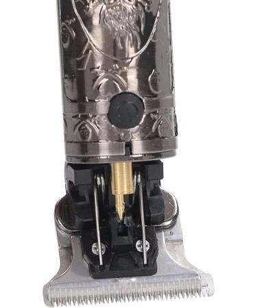 GLOGLOW Rechargeable Hair Trimmer - Portable & Slip Resistant with LCD Display for Travel (Skull LCD Silver) - Best International Shipping - Buy Online on GoSupps.com