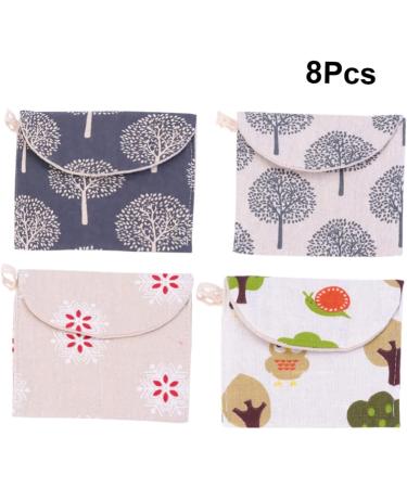 Buy MAGICLULU 8-Piece Sanitary Napkin Case & Menstrual Cup Bag - Eco-Friendly Organizer for Women | Worldwide Shipping - Buy Online on GoSupps.com