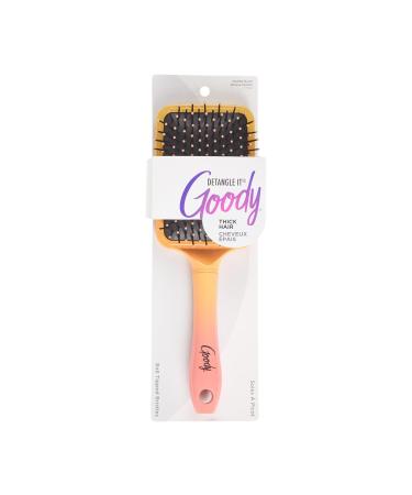 Goody Let it Shine Paddle Brush  Metallic Ombre - Yellow Orange Pink - 1CT
