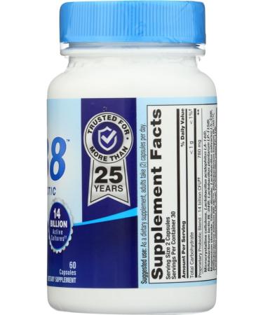 Nutrition Now Acidophilus & Digestion - PB 8 Pro-Biotic Acidophilus 60 capsules (a) - Buy Online on GoSupps.com