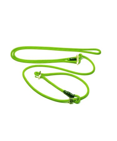 Mystique Hunting Profi silent shoulder leash 8mm with pull limiter 280cm neon green