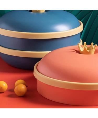 fruit tray Snack tray with lid divided snack tray candy plate large capacity decorative plate nut tray party supplies for family reunion - Buy Online on GoSupps.com