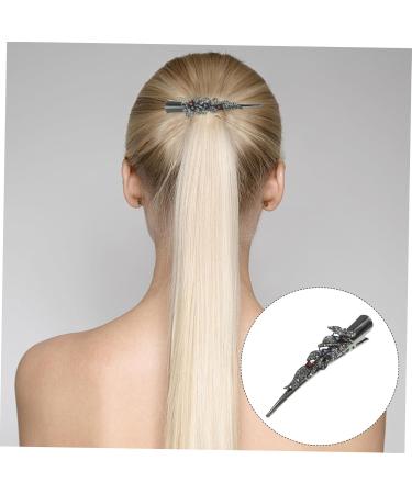 Mikinona Hair Barrettes for Women Fine Hair Decorative Hair Clip Sparkly Hair Clips Alligator Sectioning Clips Rhinestone Hair Barrettes Hair Bling Alligator Barrettes Hair Grips Crystal - Buy Online on GoSupps.com