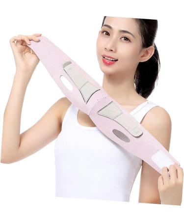 Double Chin Strap for Slimming Cheeks Firming Belt Band for Lifting the Cheek Slimming on the Face Facelift Belt Face Slim Thin Tight Pink Noodles - Buy Online on GoSupps.com