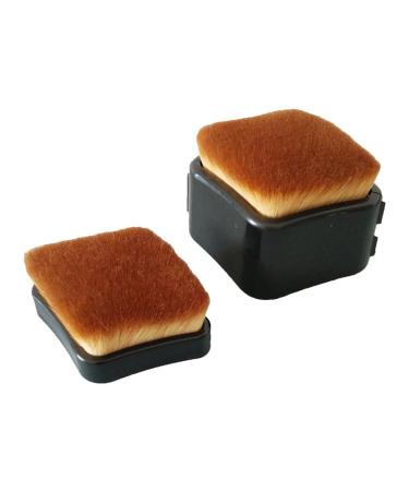 Foundation Makeup Brush - Foundation Face Blush - Liquid Powder Brush Rhombic Make up Brush Flat Top Cosmetics Applicator Face Makeup Tool