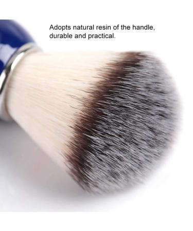 Premium Men's Bristle Shaving Brush for Luxurious Lather - Resin Handle (Bristles+Blue) - International Shipping Available - Buy Online on GoSupps.com