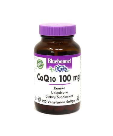 Bluebonnet Nutrition CoQ10 100 mg 120 Vegetarian Softgels