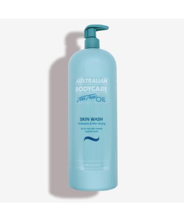 Australian Bodycare Tea Tree Oil Antiseptic Skin Wash 1000ml inc pump