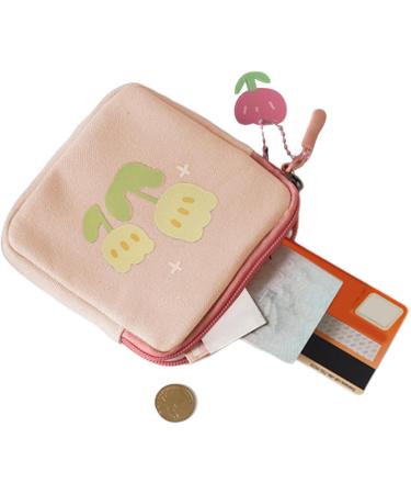Pink Flower Pattern Pad Pocket & Organizer Bag | Feminine Product Holder for Periods Tampons & Panty Liners - YouMing - Buy Online on GoSupps.com