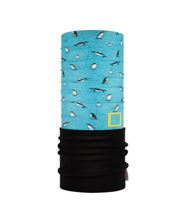 Buff Polar Multifunctional Scarf Kids National Geographic COLDING BLUE