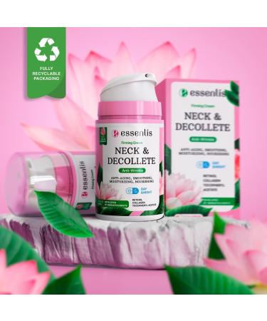 Neck Firming Cream with Retinol Collagen & Hyaluronic Acid Tightens & Lifts Sagging Skin Smooths Wrinkles & Double Chin Appearance Anti-Aging Moisturizer for Neck & D collet (1.7 fl oz) - Buy Online on GoSupps.com