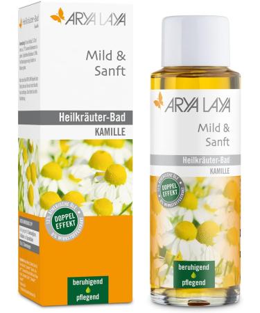 ARYA LAYA Medicinal Herb Bath - Chamomile Extract Vegan Wellness Care 200 ml - Mild & Gentle Home Spa Experience - Buy Online on GoSupps.com