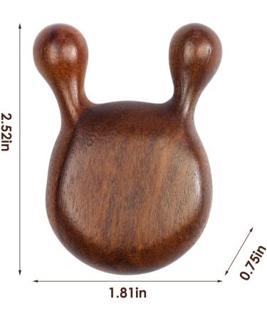 Buy Gua Sha Massager - Natural Sandalwood Wooden Tool for Face Body & Neck | Muscle Relaxation & Anti-Wrinkle Benefits | International Shipping Available - Buy Online on GoSupps.com