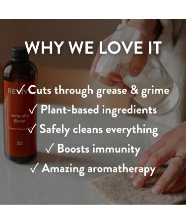 Immunity Boost Cleaner Concentrate by REVIVEEO | Multi-Purpose Non-Toxic Plant-Based - International Shipping - Buy Online on GoSupps.com