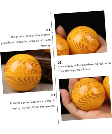 TOVINANNA 6 STK Health Ball - Seeweide Acupuncture Point Massage Balls for Hands | Natural Harz Synthesis Hand Massage Device - Buy Online Internationally - Buy Online on GoSupps.com