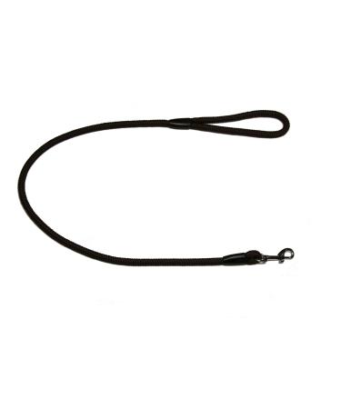 Leash - Rope leash with hand loop Basic 10mm 27 colours 7 lengths (1.00 m brown) 1.00 m brown