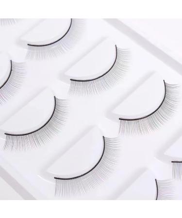 50 Pairs Eyelash Extension Practice Lashes - Self Adhesive False Strips for Beginners | Quality Makeup Supplies - Buy Online on GoSupps.com